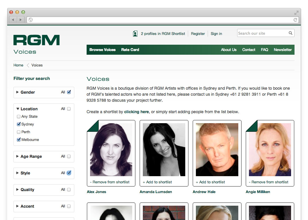 Searching & Shortlisting: